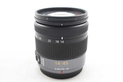 【中古(used)】パナソニック LUMIX G VARIO 14-45mmF3.5-5.6 ASPH./MEGA O.I.S.