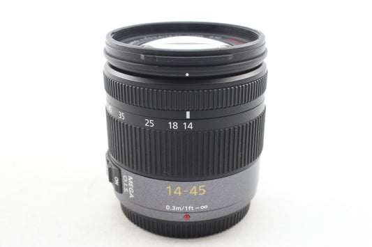 【中古(used)】パナソニック LUMIX G VARIO 14-45mmF3.5-5.6 ASPH./MEGA O.I.S.