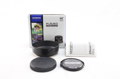 【中古(used)】オリンパス M.ZUIKO DIGITAL 25mmF1.8