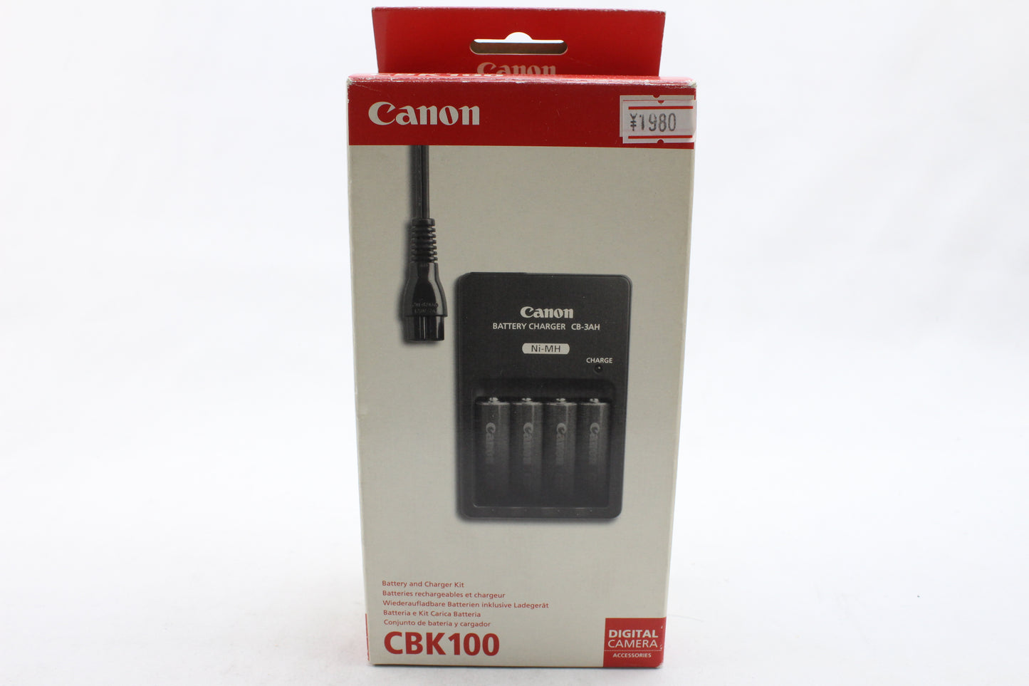 キヤノン バッテリー/チャージャーキット CBK100 ≪新品処分品≫