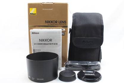 【中古(used)】ニコン AF-S 300mmF4 E PF ED VR