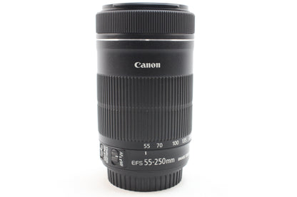 【中古(used)】キヤノン EF-S 55-250mmF4-5.6 IS STM