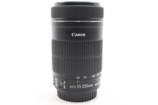 【中古(used)】キヤノン EF-S 55-250mmF4-5.6 IS STM