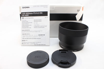 【中古(used)】シグマ 100-400mmF5-6.3 DG OS HSM | Contemporary (シグマSAマウント)