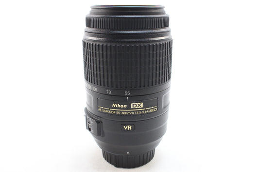 【中古(used)】ニコン AF-S DX 55-300mmF4.5-5.6G ED VR