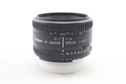 【中古(used)】ニコン AF 50mmF1.8 (D)
