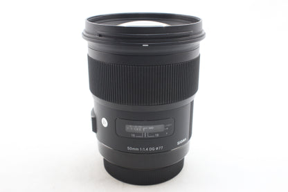 【中古(used)】シグマ 50mmF1.4 DG HSM | Art (キヤノンEFマウント）