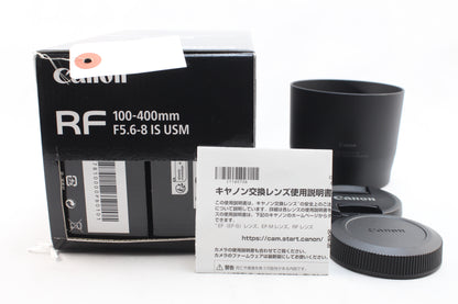 【中古(used)】キヤノン RF 100-400mmF5.6-8 IS USM