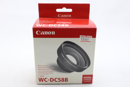 キヤノン ワイドコンバーター WC-DC58B ≪新品処分品≫