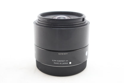 【中古(used)】シグマ 19mmF2.8 DN | Art (ソニーEマウント/APS-C)