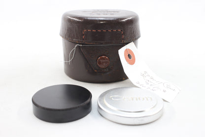【中古(used)】キヤノン CANON 35mmF1.8 (L39マウント)