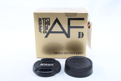 【中古(used)】ニコン AF 28mmF2.8 (D)