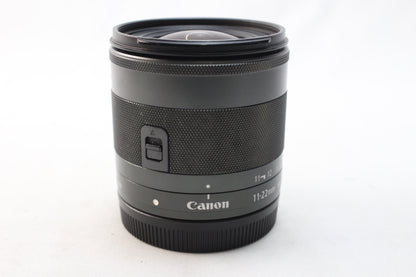 【中古(used)】キヤノン EF-M 11-22mmF4-5.6 IS STM