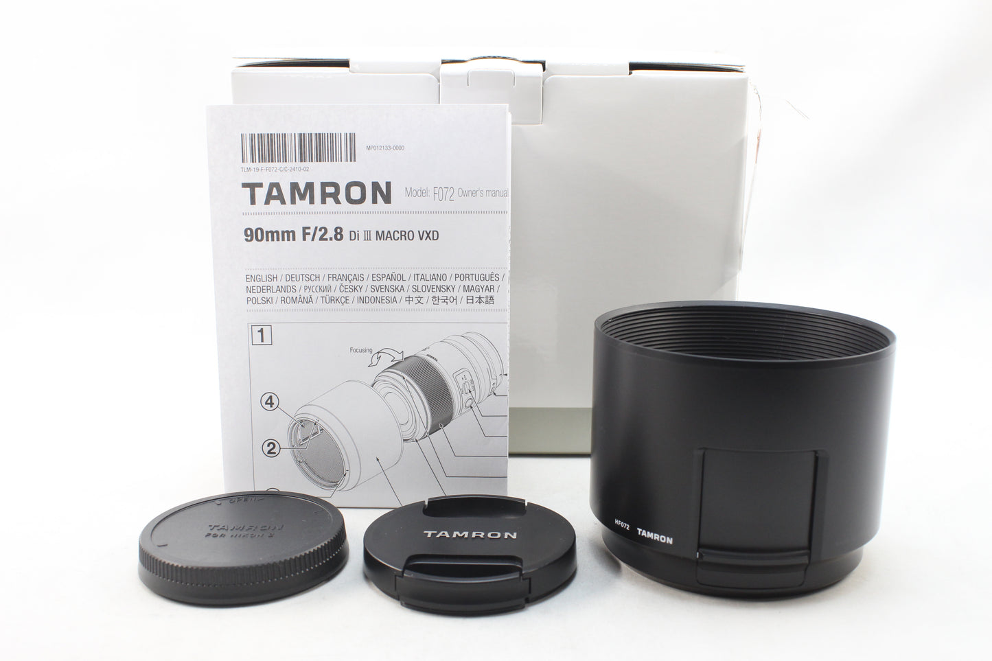 【中古(used)】タムロン 90mmF2.8 Di III MACRO VXD (ニコンZマウント) Model F072
