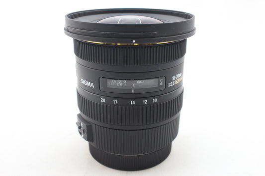 【中古(used)】シグマ 10-20mmF3.5 EX DC HSM (キヤノンEFマウント/APS-C)