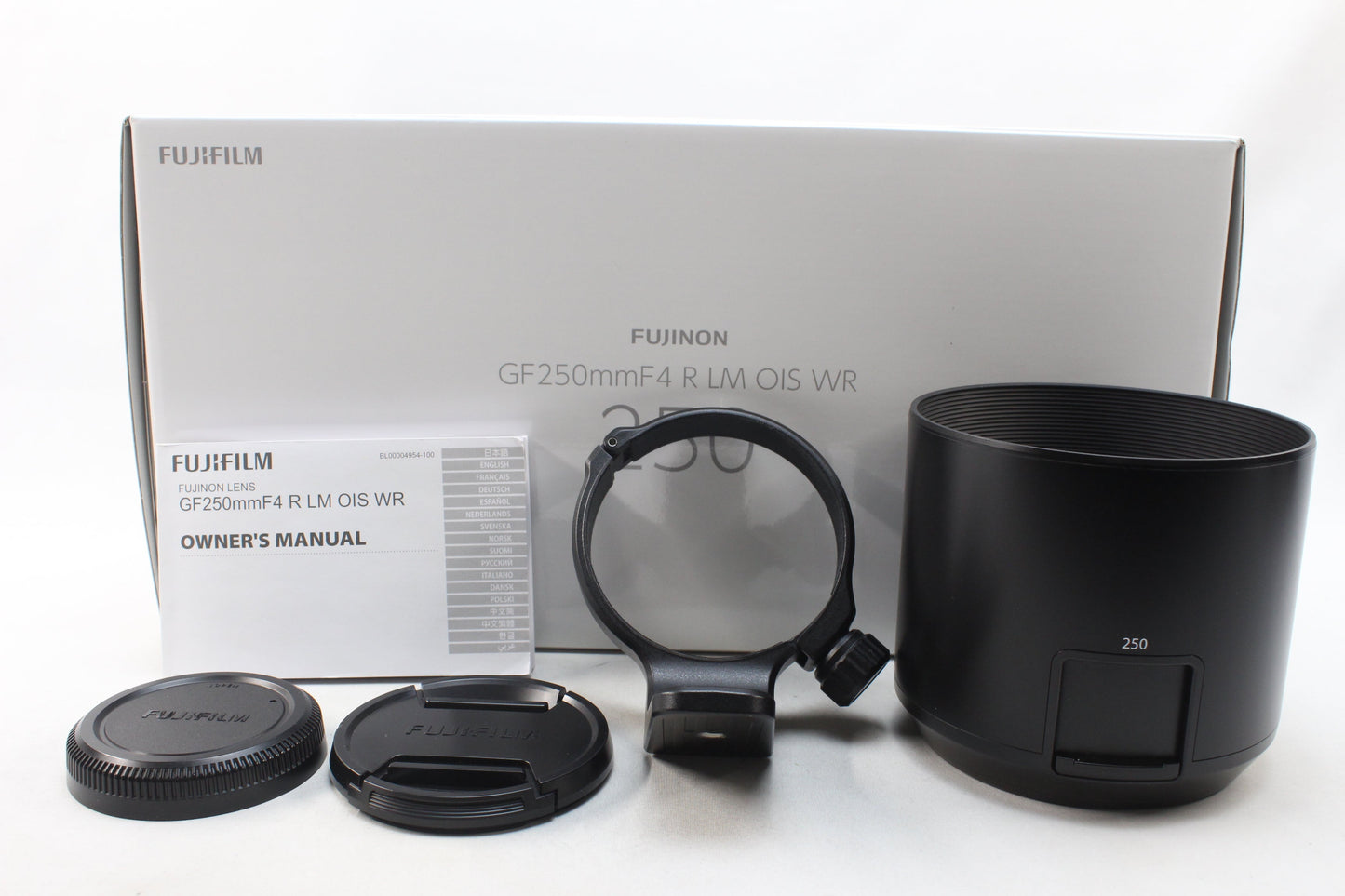 【中古(used)】フジフイルム GF 250mmF4 R LM OIS WR