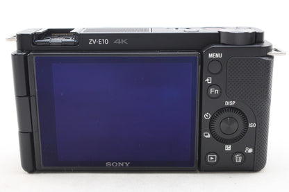 【中古(used)】ソニー VLOGCAM ZV-E10 + E PZ 16-50mmF3.5-5.6 OSS