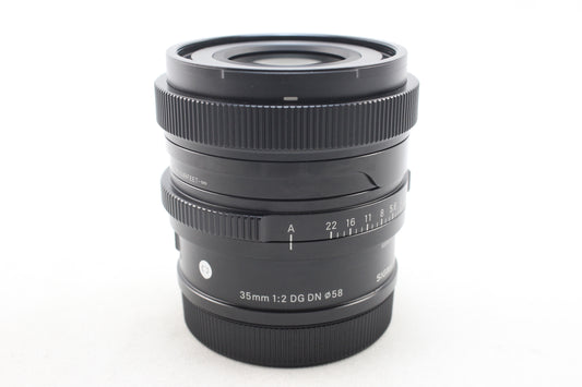 【中古(used)】シグマ 35mmF2 DG DN | Contemporary (Lマウント)