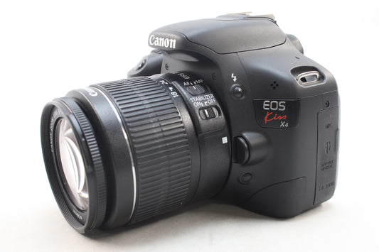 【中古(used)】キヤノン EOS Kiss X4 + EF-S18-55mmF3.5-5.6 IS II