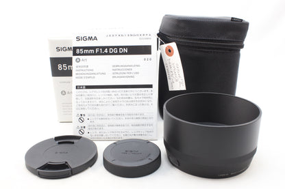 【中古(used)】シグマ 85mmF1.4 DG DN | Art (Lマウント)