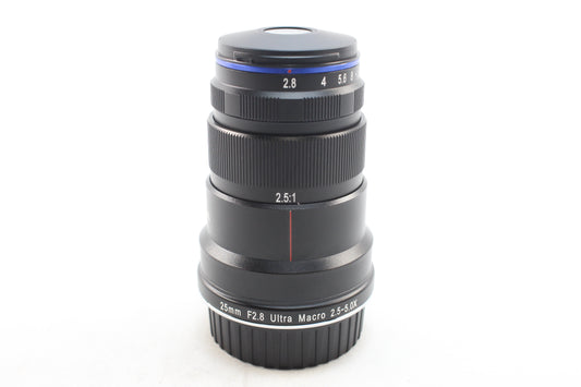 【中古(used)】LAOWA 25mmF2.8 2.5-5×ULTRA MACRO (ニコンFマウント)