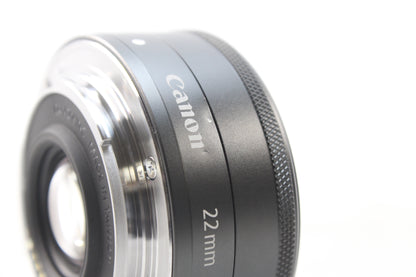 【中古(used)】キヤノン EF-M 22mmF2 STM
