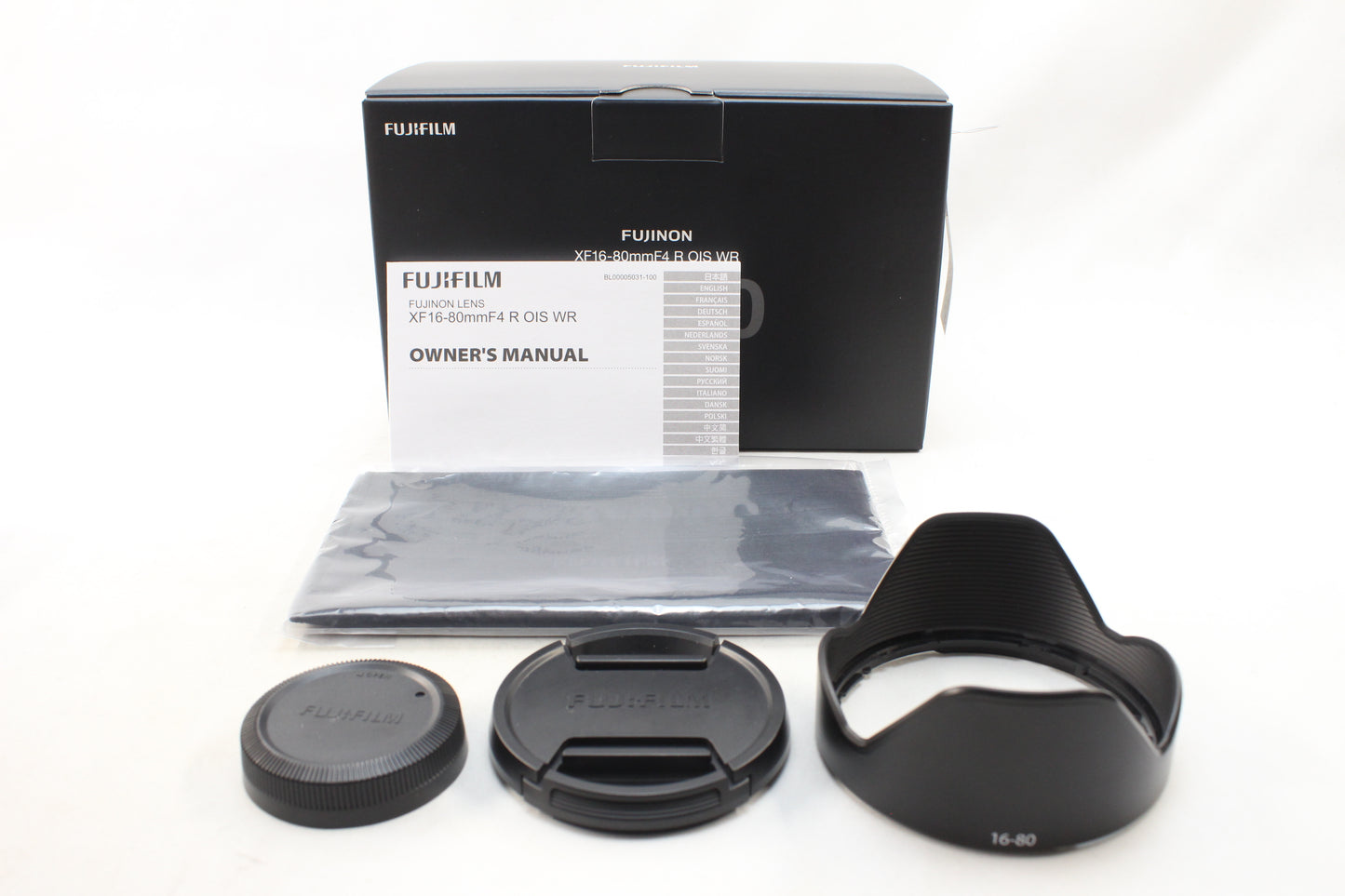 【中古(used)】フジフィルム XF 16-80mmF4 R OIS WR