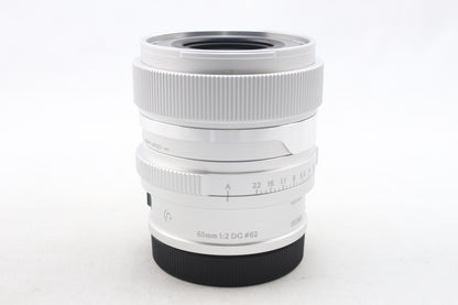 【中古(used)】シグマ 65mmF2 DG | Contemporary (Lマウント)