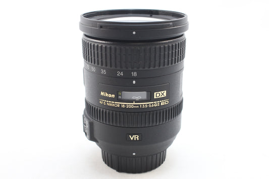 【中古(used)】ニコン AF-S DX 18-200mmF3.5-5.6G ED VRII