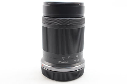 【中古(used)】キヤノン RF-S 55-210mmF5-7.1 IS STM