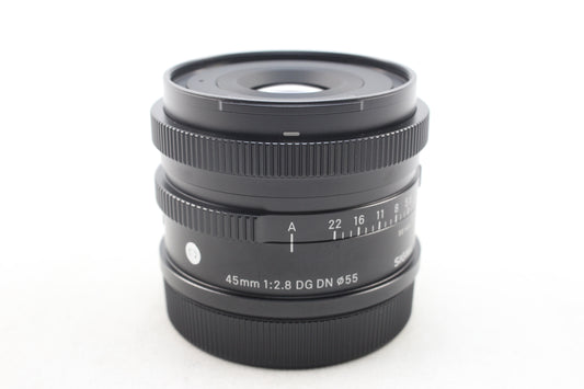 【中古(used)】シグマ 45mmF2.8 DG DN | Contemporary (Lマウント)