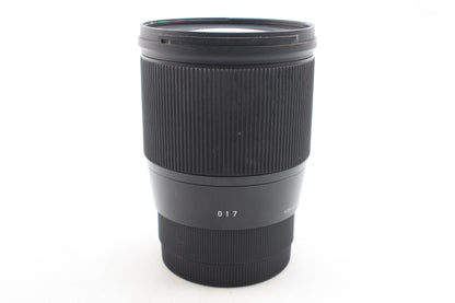 【中古(used)】シグマ 16mmF1.4 DC DN | Contemporary (ソニーＥマウント/APS-C)