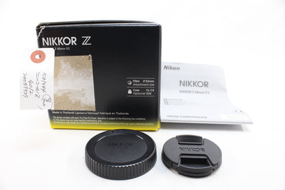 【中古(used)】ニコン NIKKOR Z 40mmF2