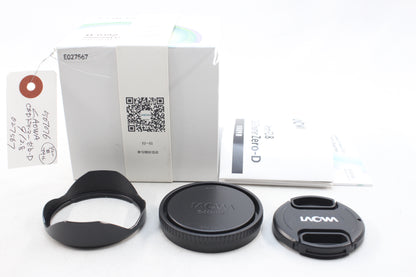 【中古(used)】LAOWA 9mmF2.8 Zero-D (ソニーEマウント/APS-C)