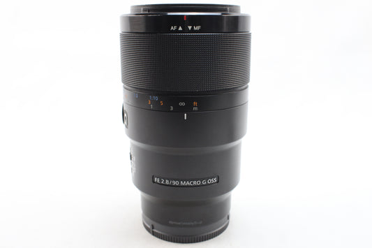 【中古(used)】ソニー FE 90mmF2.8 Macro G OSS