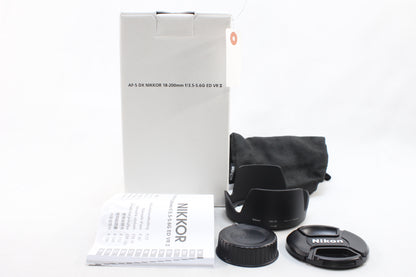 【中古(used)】ニコン AF-S DX 18-200mmF3.5-5.6G ED VRII