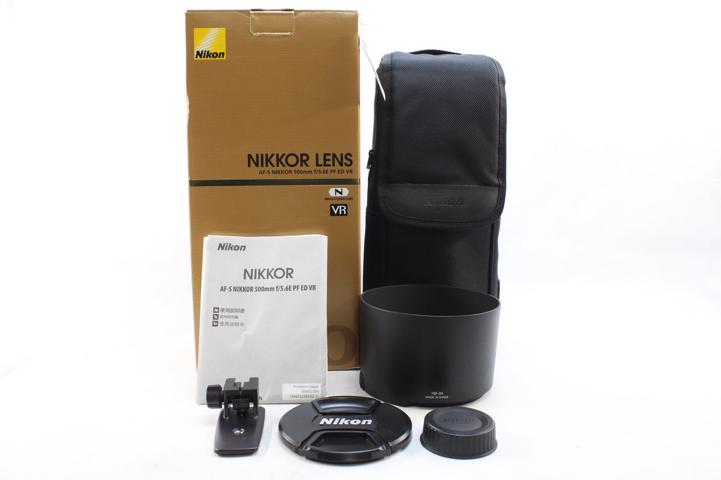 【中古(used)】ニコン AF-S 500mmF5.6(E) PF ED VR