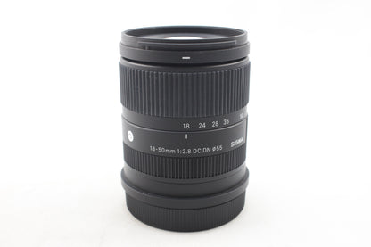 【中古(used)】シグマ 18-50mmF2.8 DC DN | Contemporary (Lマウント/APS-C)