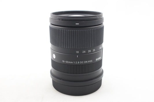 【中古(used)】シグマ 18-50mmF2.8 DC DN | Contemporary (Lマウント/APS-C)