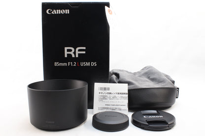 【中古(used)】キヤノン RF 85mmF1.2 L USM DS