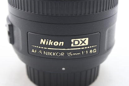 【中古(used)】ニコン AF-S DX 35mmF1.8 G