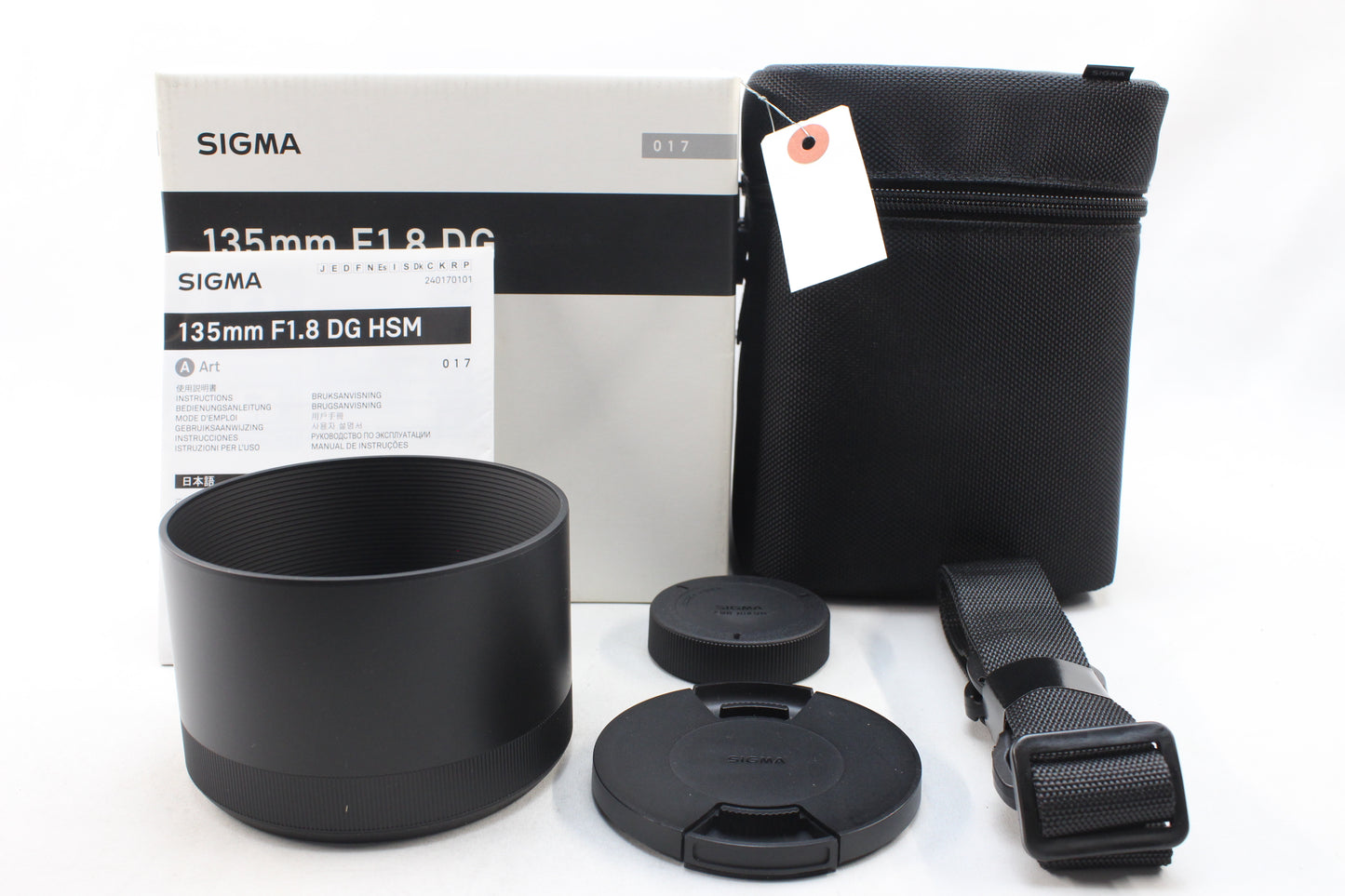 【中古(used)】シグマ 135mmF1.8 DG HSM | Art (ニコンFマウント)