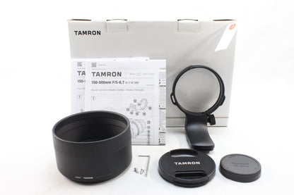 【中古(used)】タムロン 150-500mmF5-6.7 Di III VC VXD (ソニーEマウント) Model A057