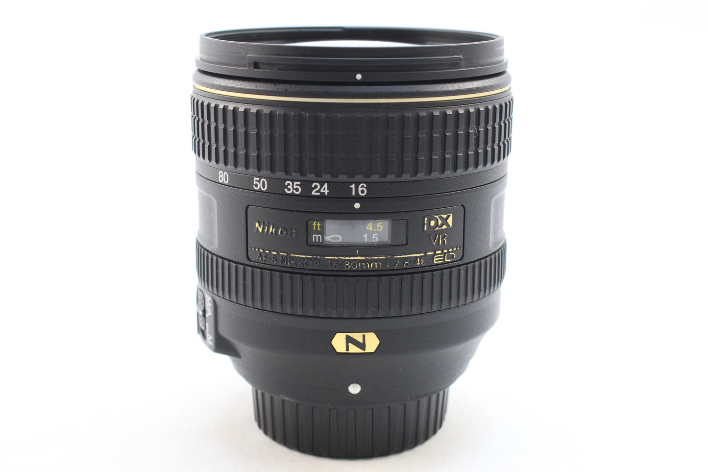 【中古(used)】ニコン AF-S DX 16-80mmF2.8-4E ED VR