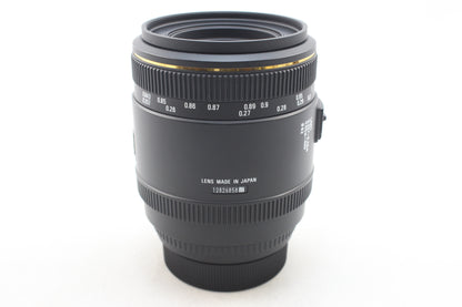 【中古(used)】シグマ MACRO 70mmF2.8 EX DG (ニコンFマウント)