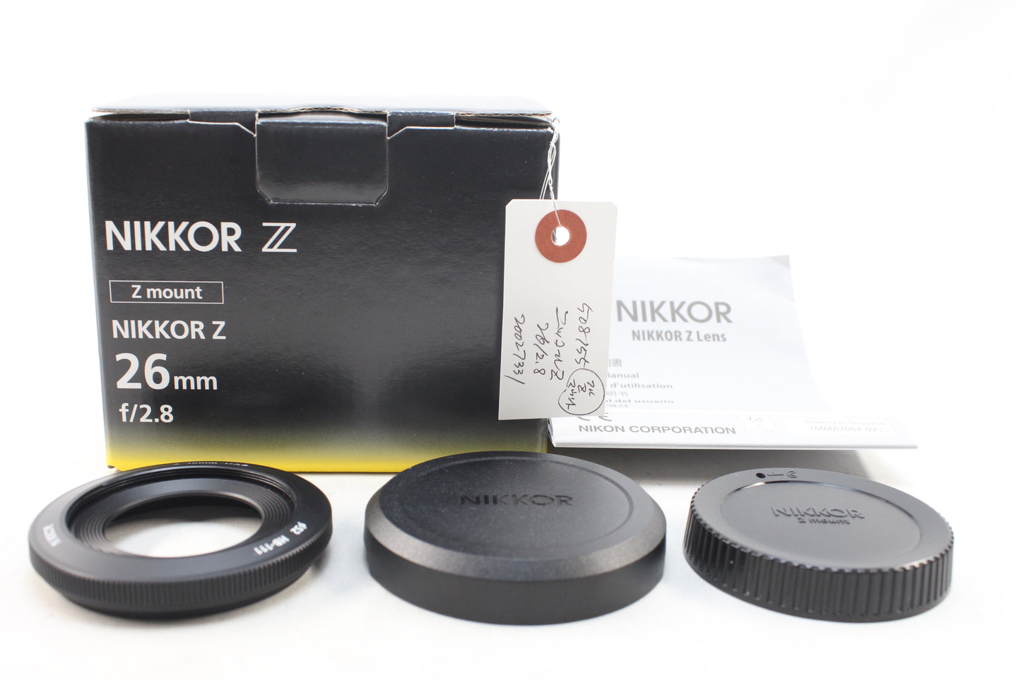【中古(used)】ニコン NIKKOR Z 26mmF2.8