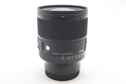 【中古(used)】シグマ 24mmF1.4 DG DN | Art (ソニーEマウント)