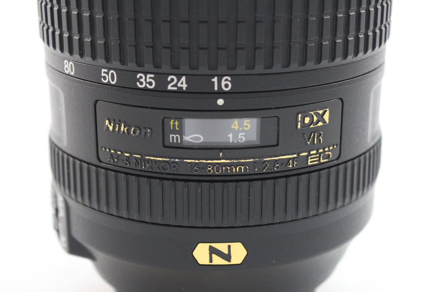 【中古(used)】ニコン AF-S DX 16-80mmF2.8-4E ED VR