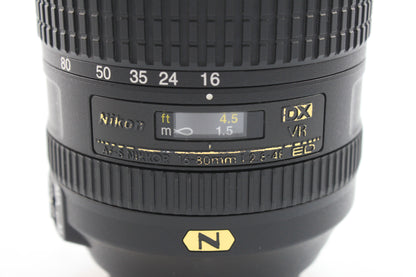 【中古(used)】ニコン AF-S DX 16-80mmF2.8-4E ED VR