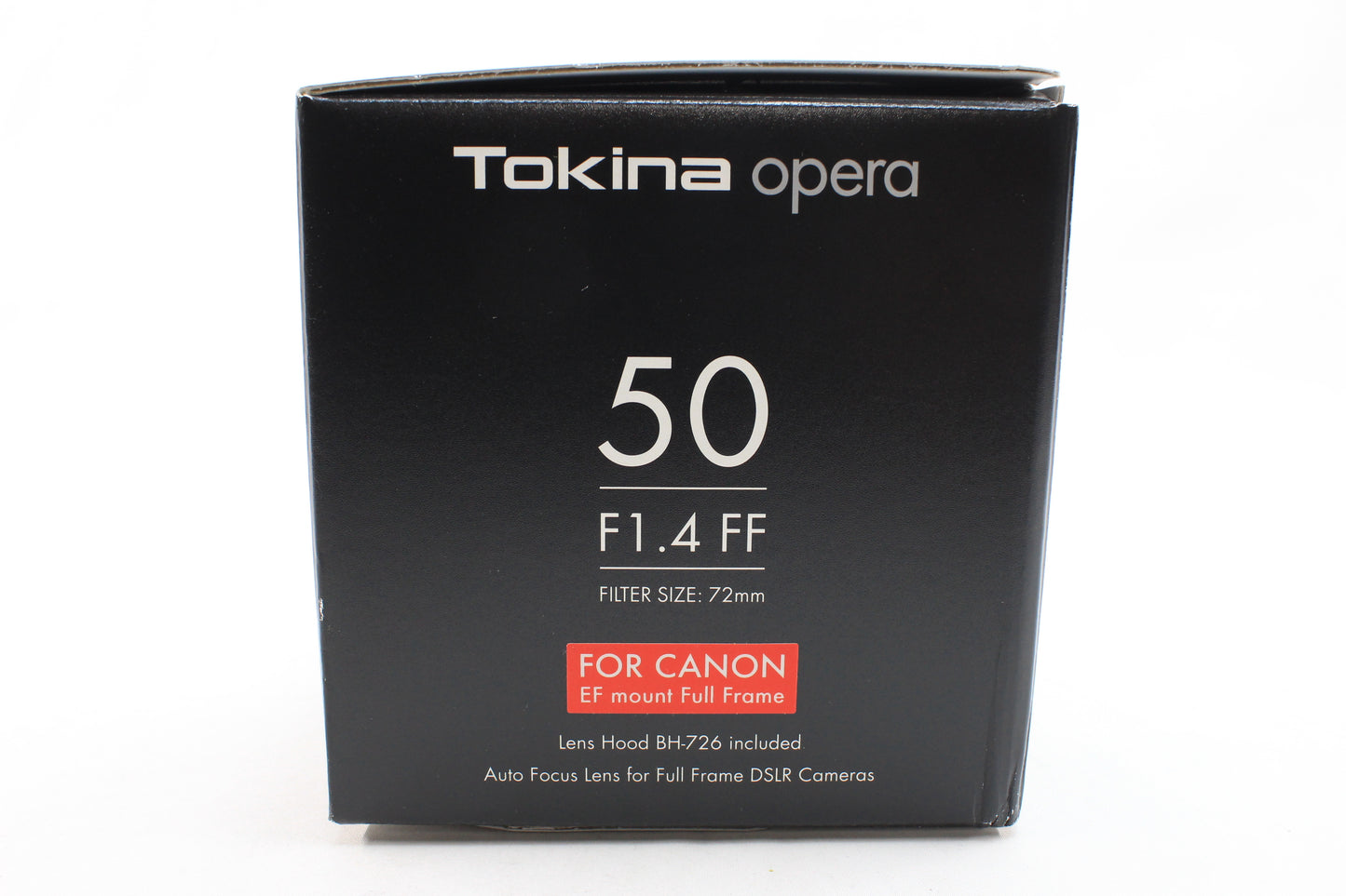 トキナー opera 50mm F1.4 FF (キヤノンEFマウント) ≪新品処分品≫　